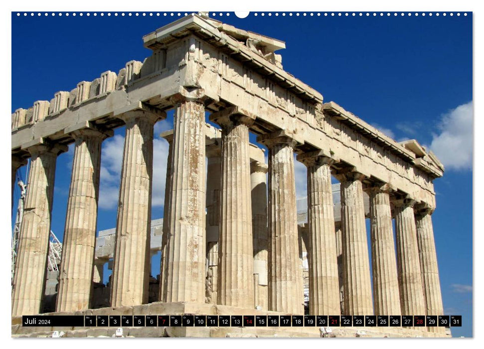 Impressions de Grèce (Calendrier mural CALVENDO Premium 2024) 