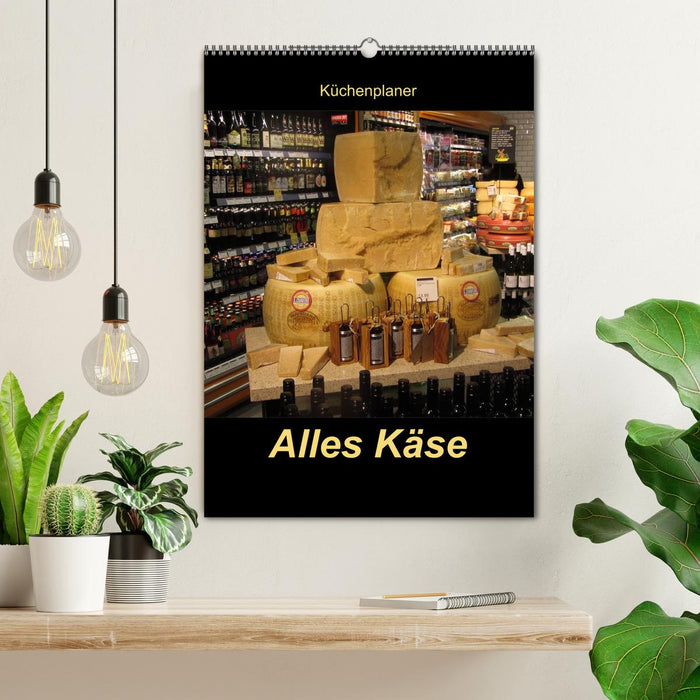 Alles Käse / Planer (CALVENDO Wandkalender 2024)