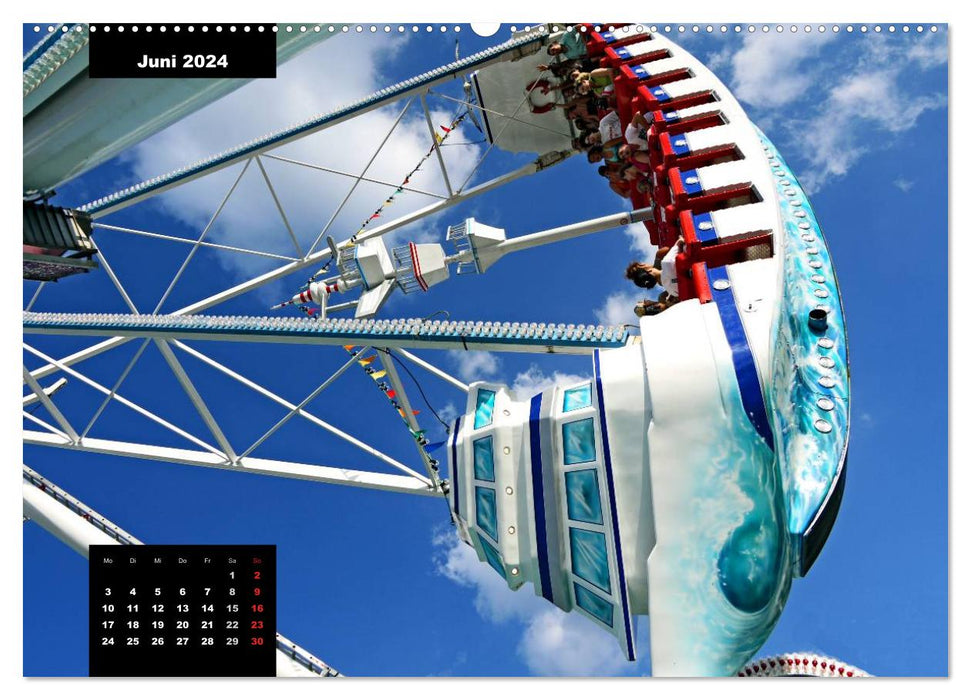 Fairground (CALVENDO Premium Wall Calendar 2024) 