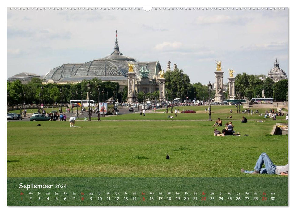 Paris (CALVENDO Premium Wall Calendar 2024) 