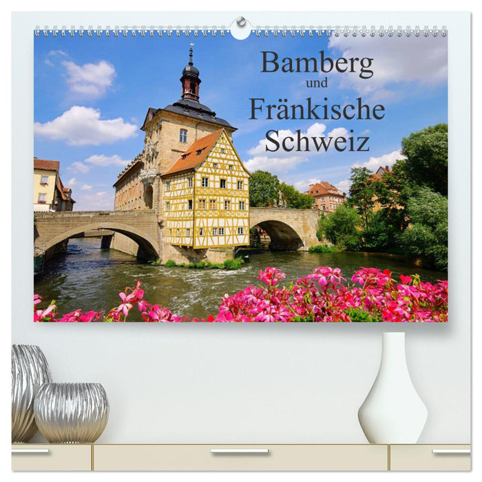 Bamberg et Suisse franconienne (Calvendo Premium Calendrier mural 2024) 