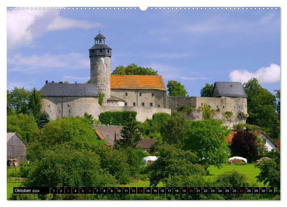 Bamberg and Franconian Switzerland (CALVENDO Premium Wall Calendar 2024) 