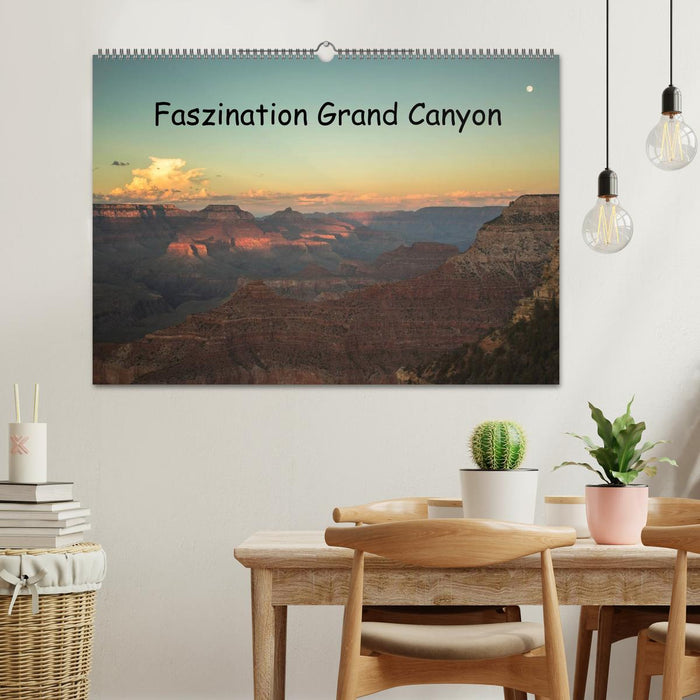 Fascination Grand Canyon / version CH (calendrier mural CALVENDO 2024)