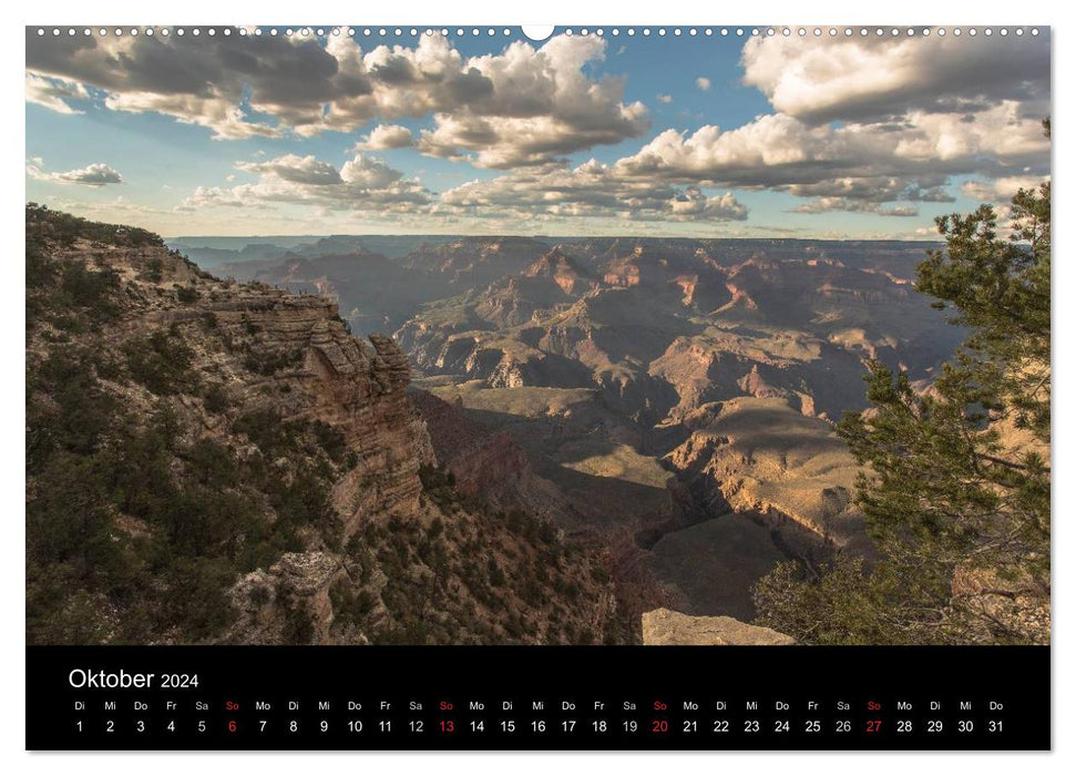 Fascination Grand Canyon / version CH (calendrier mural CALVENDO 2024)