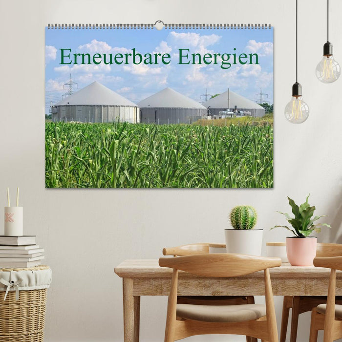 Énergies renouvelables (Calendrier mural CALVENDO 2024) 