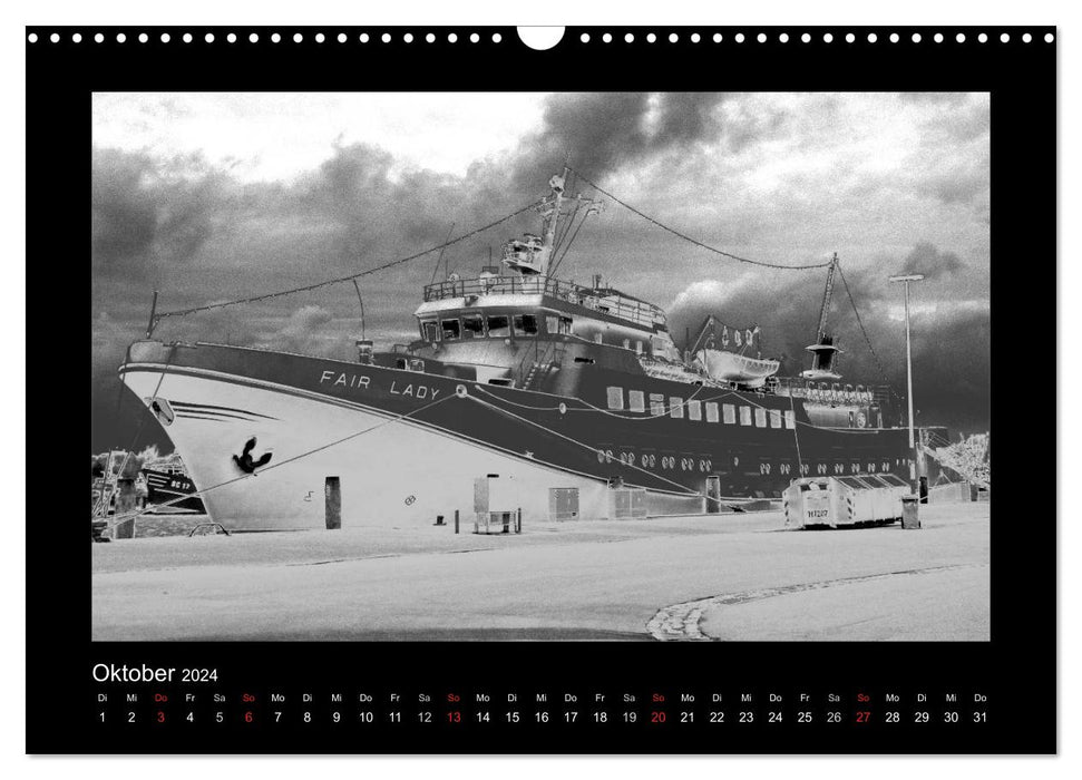 Ships different (CALVENDO wall calendar 2024) 