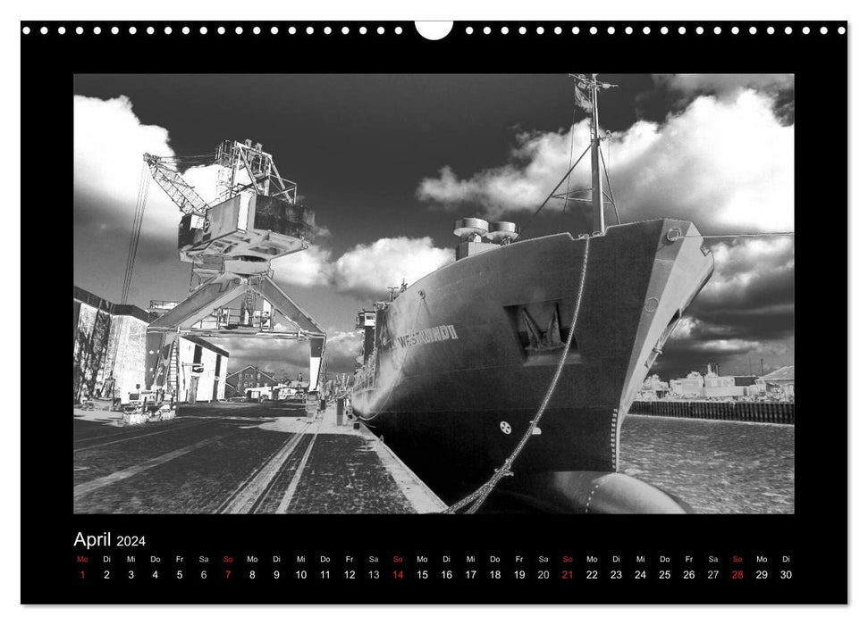 Ships different (CALVENDO wall calendar 2024) 