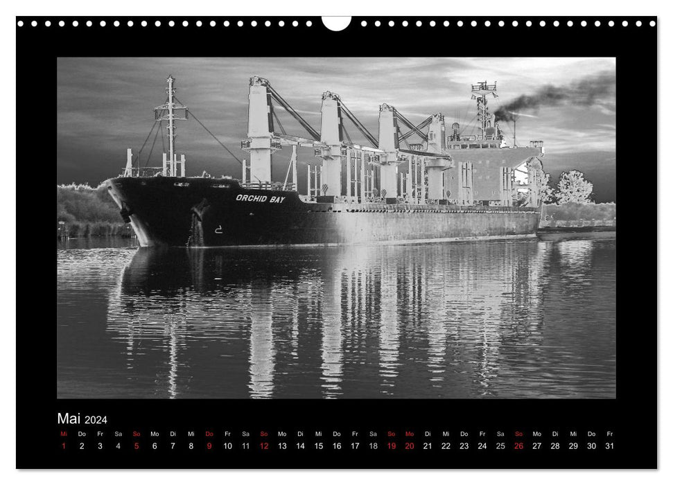 Ships different (CALVENDO wall calendar 2024) 