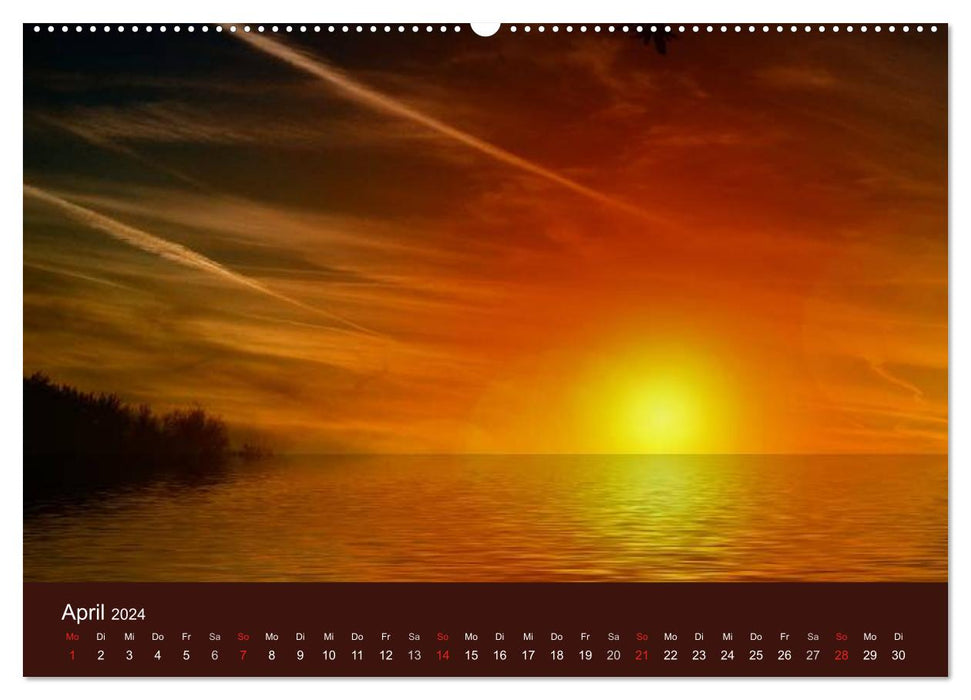 Dream beaches (CALVENDO Premium wall calendar 2024) 