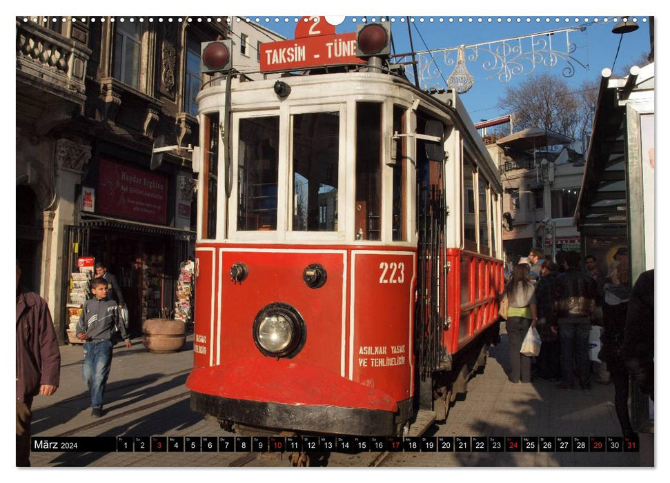 Istanbul - Konstantinopel - Byzanz (CALVENDO Wandkalender 2024)