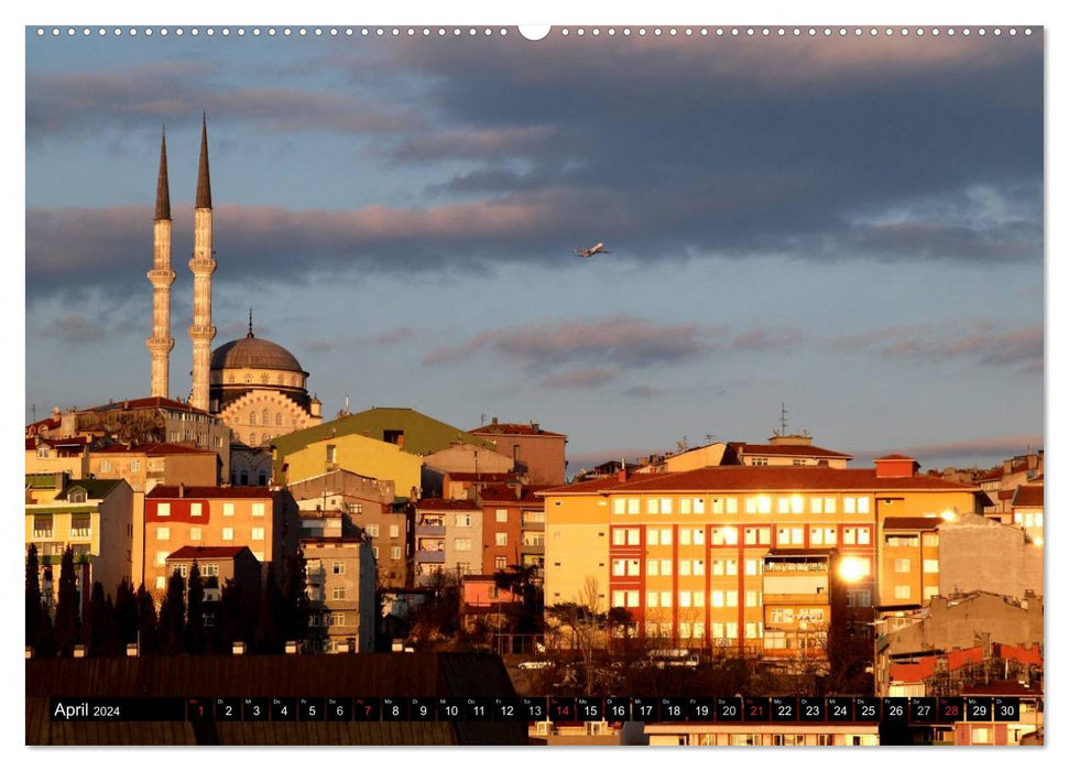 Istanbul - Constantinople - Byzance (Calendrier mural CALVENDO 2024) 