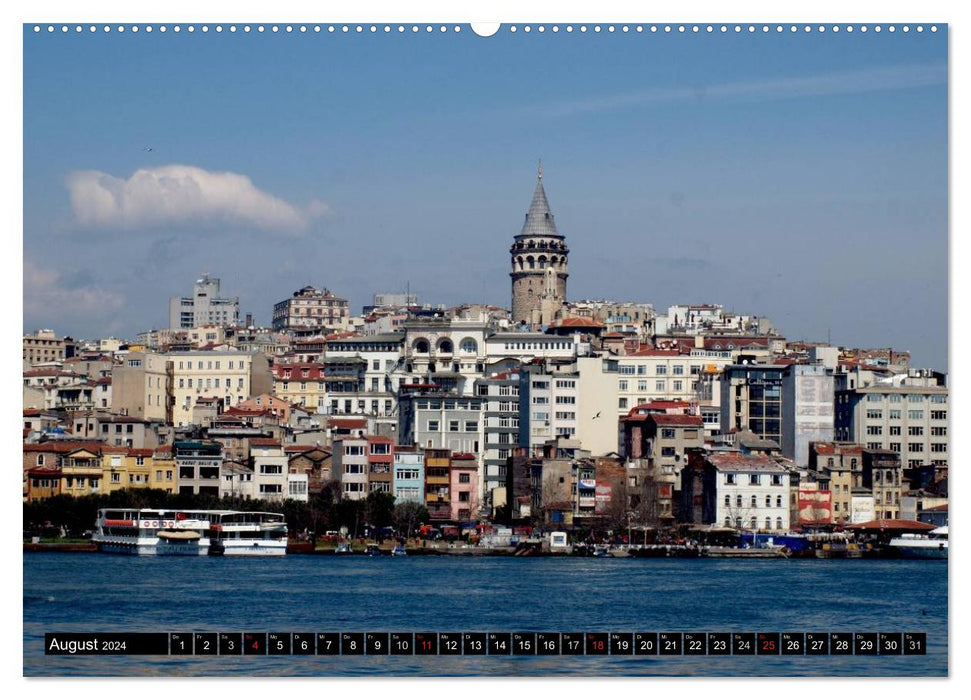 Istanbul - Konstantinopel - Byzanz (CALVENDO Wandkalender 2024)