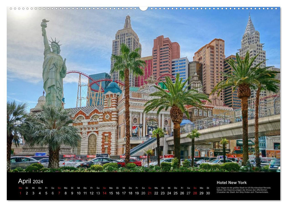 USA - Les États de l'Ouest (Calendrier mural CALVENDO 2024) 