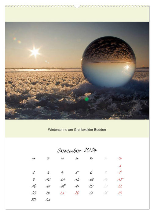 Natur & Glas (CALVENDO Wandkalender 2024)