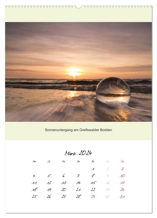 Natur & Glas (CALVENDO Wandkalender 2024)