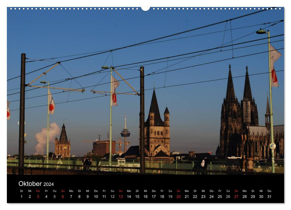 Kölner Spitzen (CALVENDO Premium Wandkalender 2024)