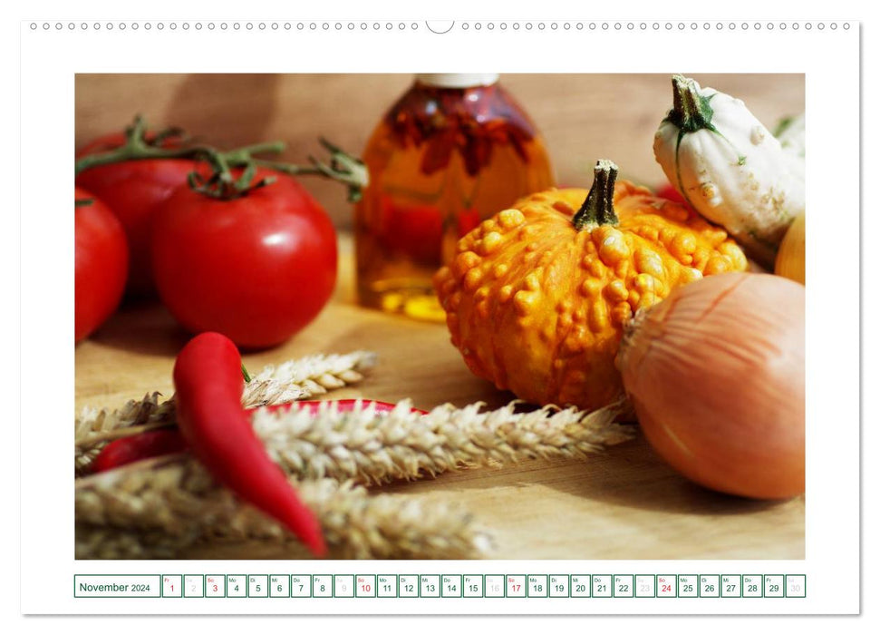 Leichte Küche / AT-Version (CALVENDO Premium Wandkalender 2024)