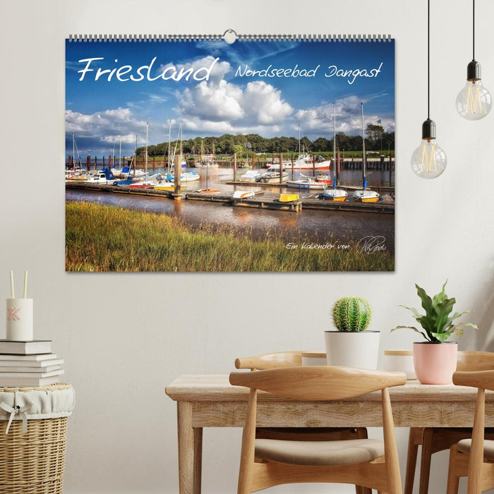 Friesland - North Sea resort Dangast / CH version (CALVENDO wall calendar 2024) 