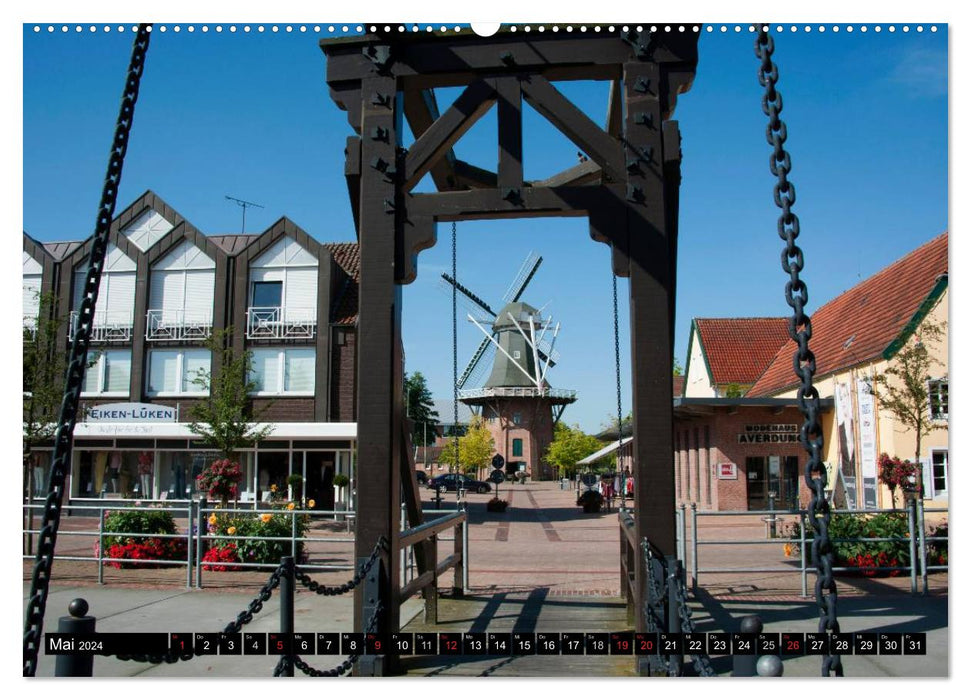 Windmills in Germany (CALVENDO wall calendar 2024) 