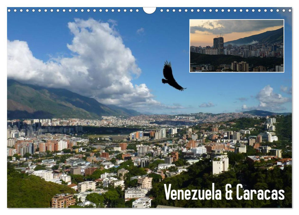 Venezuela & Caracas (CALVENDO Wandkalender 2024)