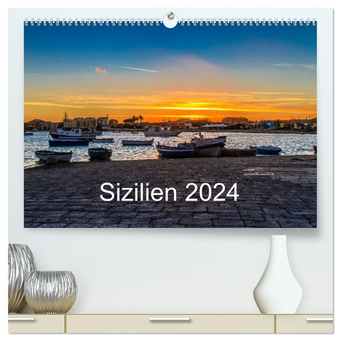 Sizilien 2024 / CH-Version (CALVENDO Premium Wandkalender 2024)