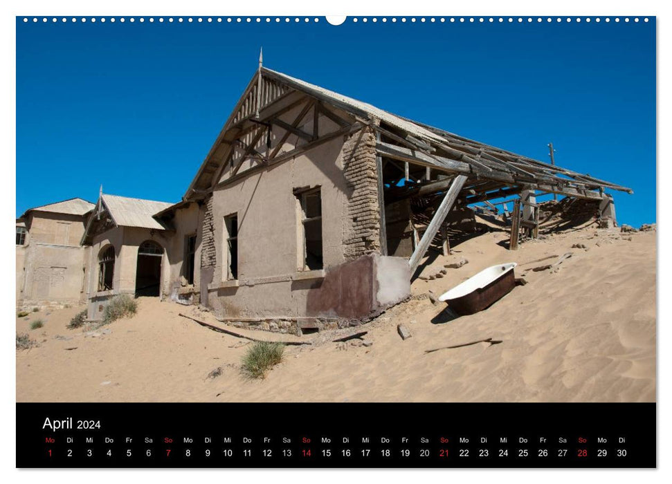 Namibia's highlights (CALVENDO wall calendar 2024) 