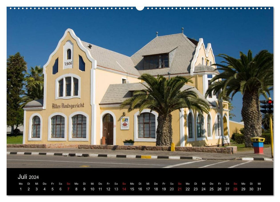 Les points forts de la Namibie (calendrier mural CALVENDO 2024) 