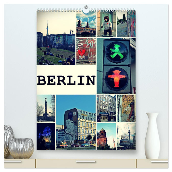 BERLIN / Planificateur (Calendrier mural CALVENDO Premium 2024) 