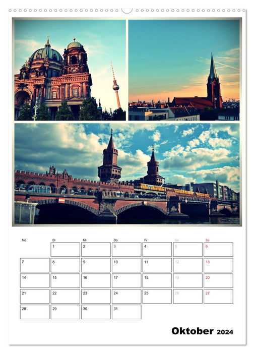 BERLIN / Planner (CALVENDO Premium Wall Calendar 2024) 