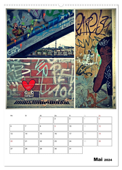 BERLIN / Planner (CALVENDO Premium Wall Calendar 2024) 