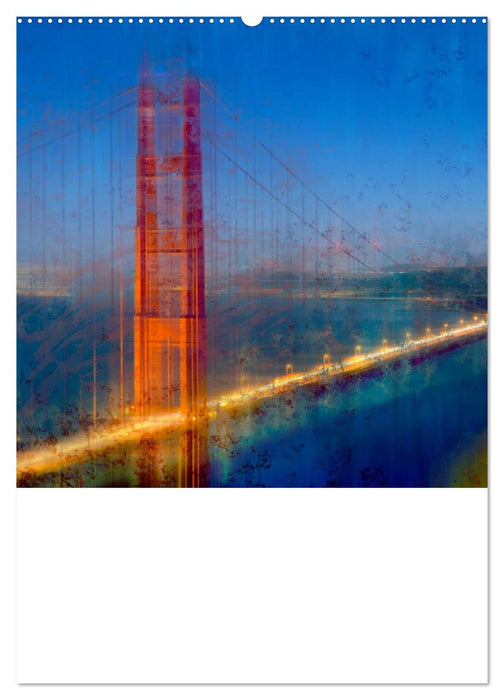 DIGITAL ART cityscapes (CALVENDO Premium Wall Calendar 2024) 