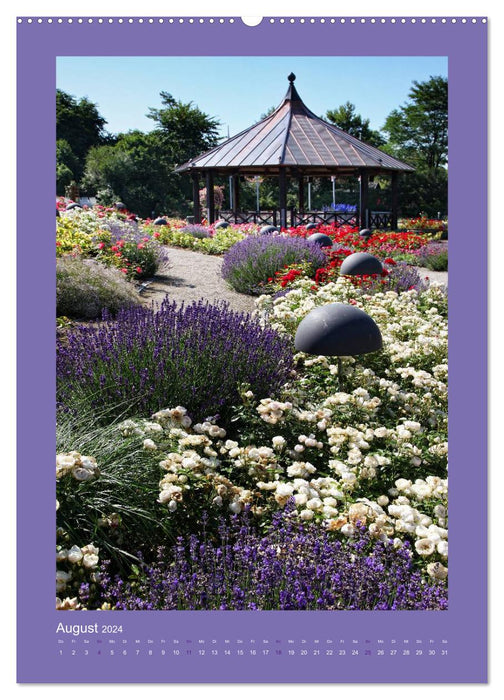 Farbtupferl - Botanischer Garten Augsburg (CALVENDO Premium Wandkalender 2024)