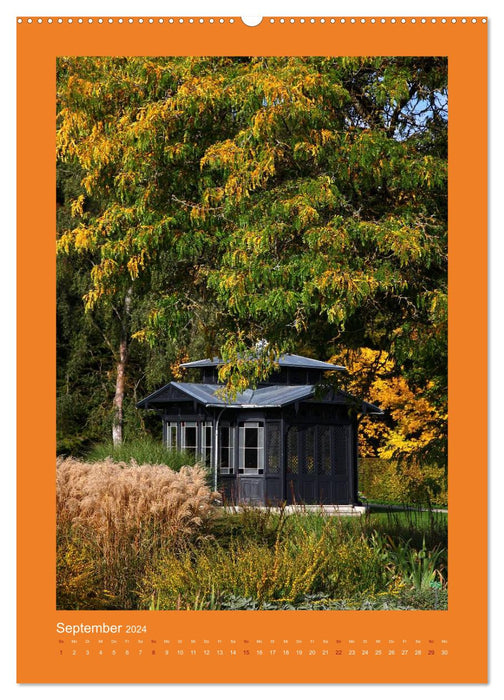 Farbtupferl - Botanischer Garten Augsburg (CALVENDO Premium Wandkalender 2024)