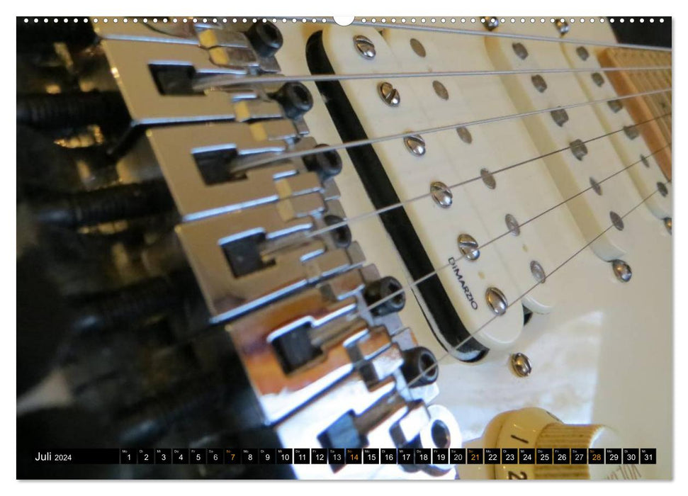 KULT GITARRE - Richie Sambora Stratocaster (CALVENDO Wandkalender 2024)