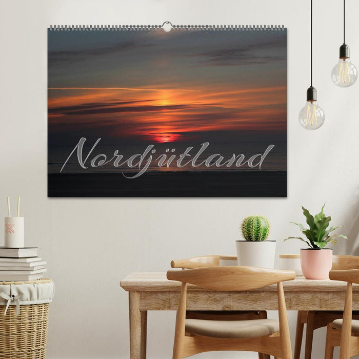 Jutland du Nord (calendrier mural CALVENDO 2024) 