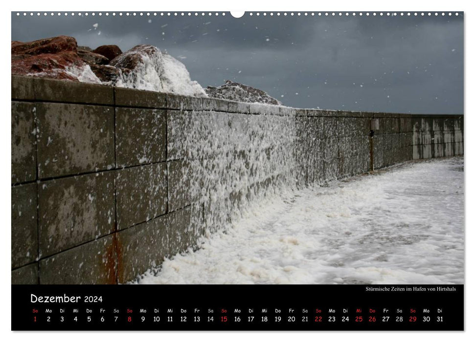 Jutland du Nord (calendrier mural CALVENDO 2024) 