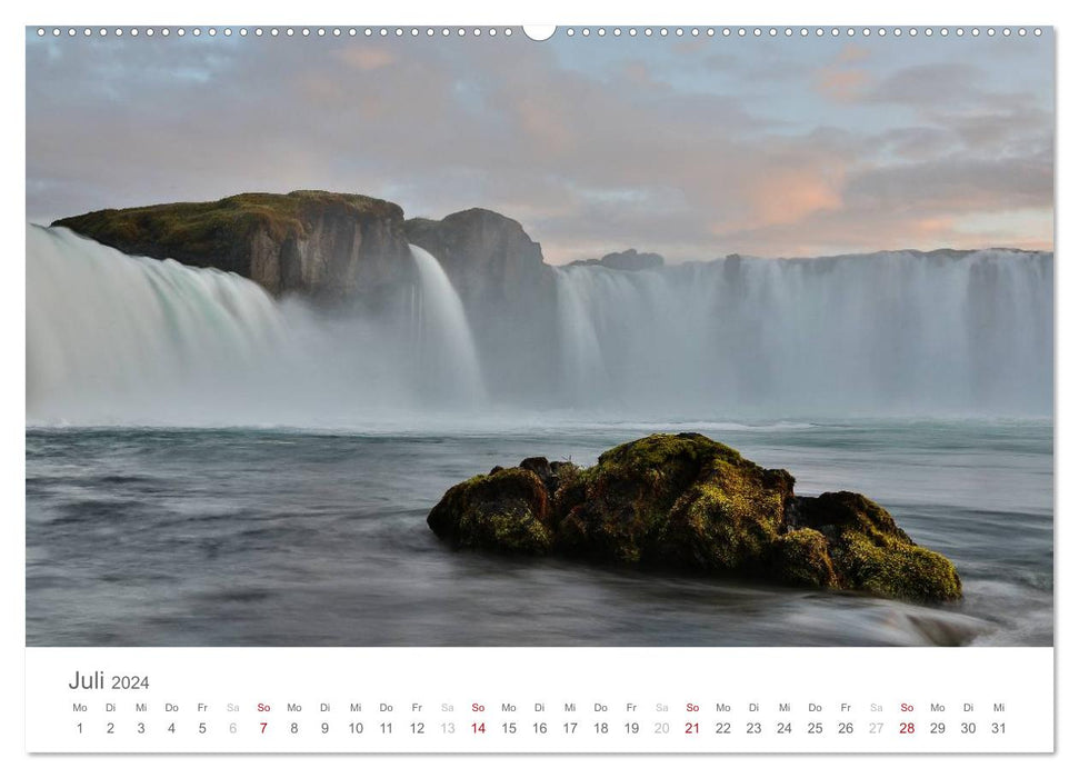 Iceland – Island in magical light (CALVENDO Premium Wall Calendar 2024) 