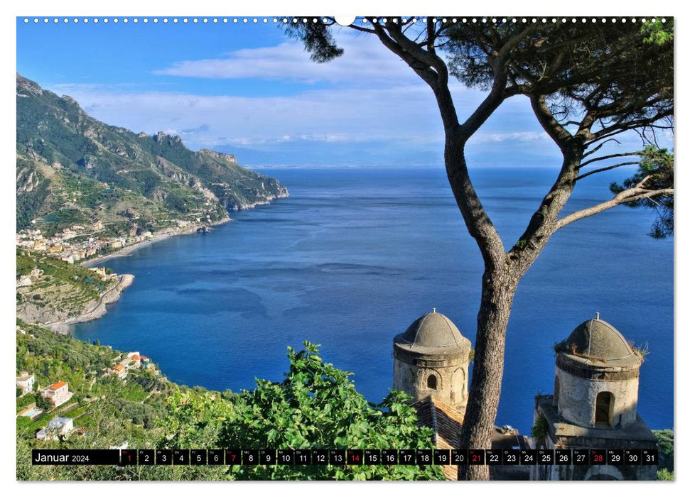 Italia (CALVENDO Premium Wandkalender 2024)