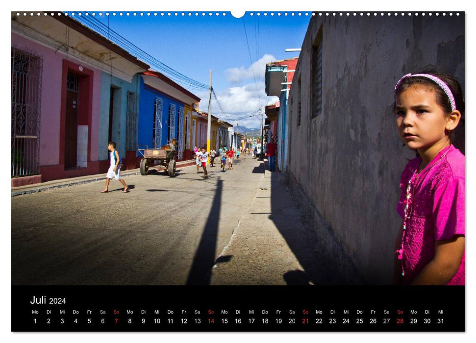 CUBA - country and people (CALVENDO wall calendar 2024) 