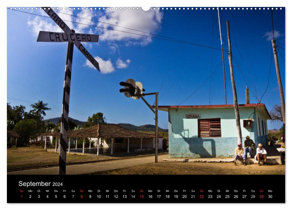 CUBA - country and people (CALVENDO wall calendar 2024) 