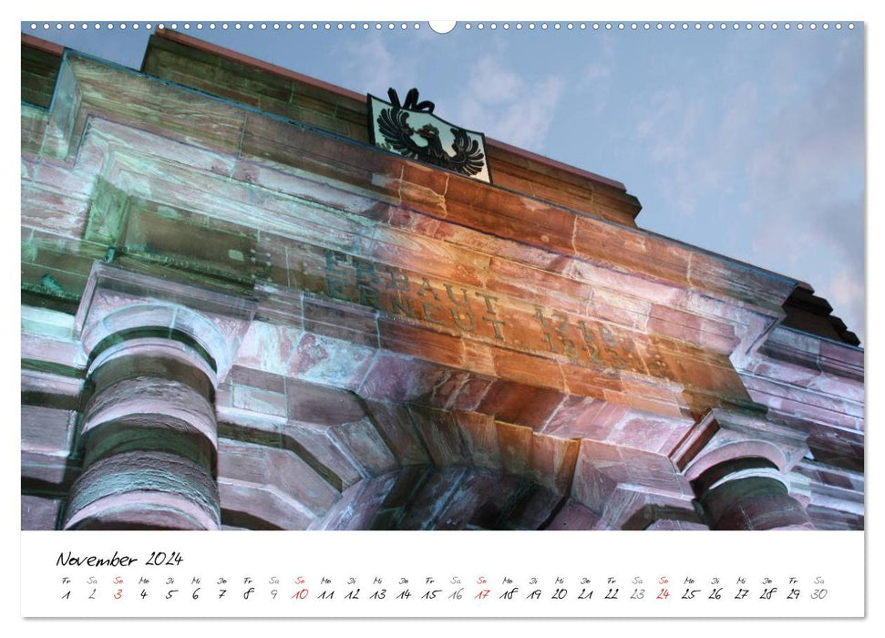 Nachtschicht - Nächtliche Impressionen vom Ruhrgebiet und dem Niederrhein (CALVENDO Premium Wandkalender 2024)