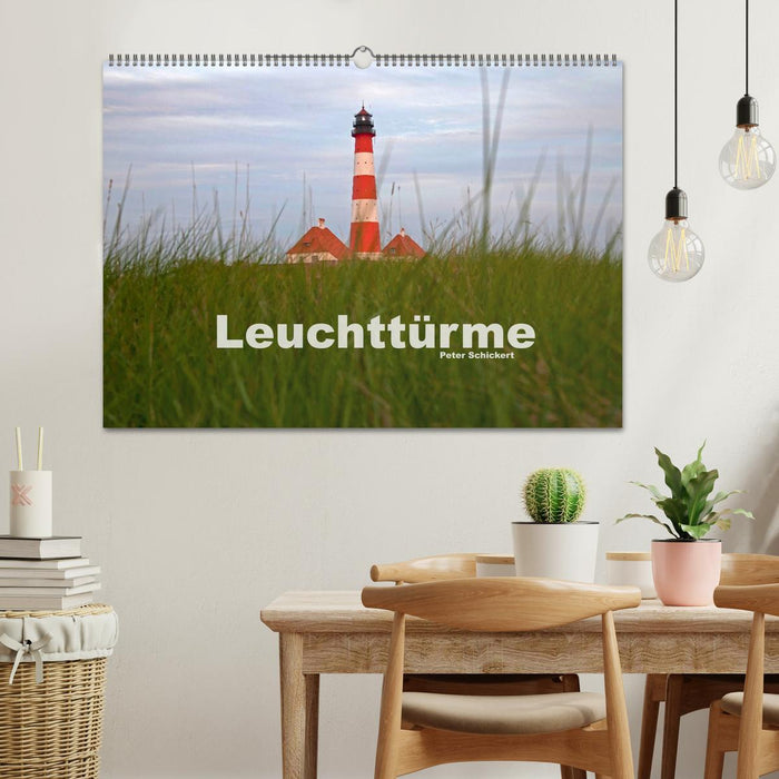 Lighthouses (CALVENDO wall calendar 2024) 