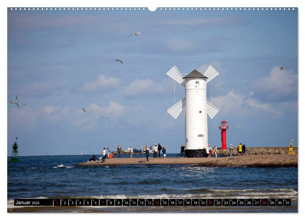 Lighthouses (CALVENDO wall calendar 2024) 