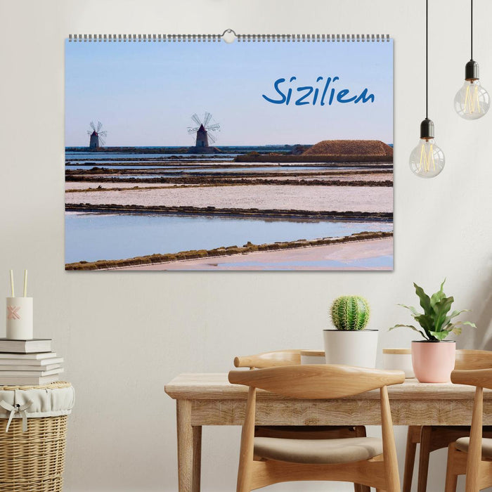 Sicily (CALVENDO wall calendar 2024) 