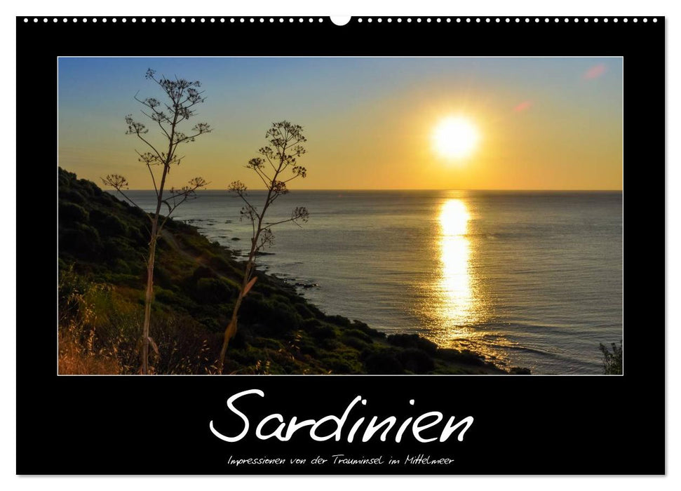 Die Trauminsel Sardinien (CALVENDO Wandkalender 2024)