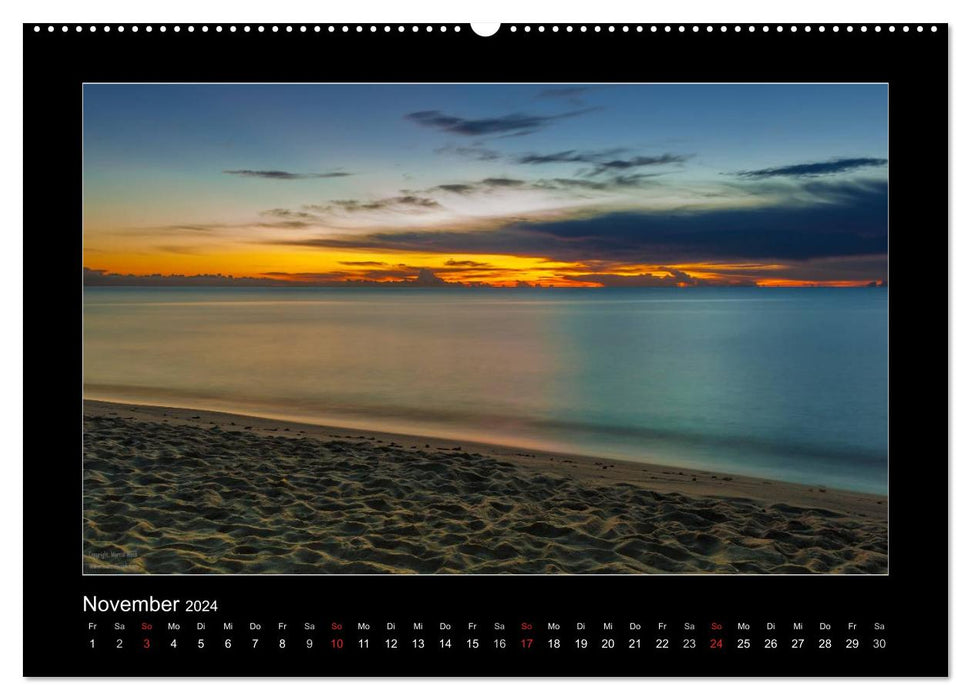 L'île de rêve de la Sardaigne (Calendrier mural CALVENDO 2024) 