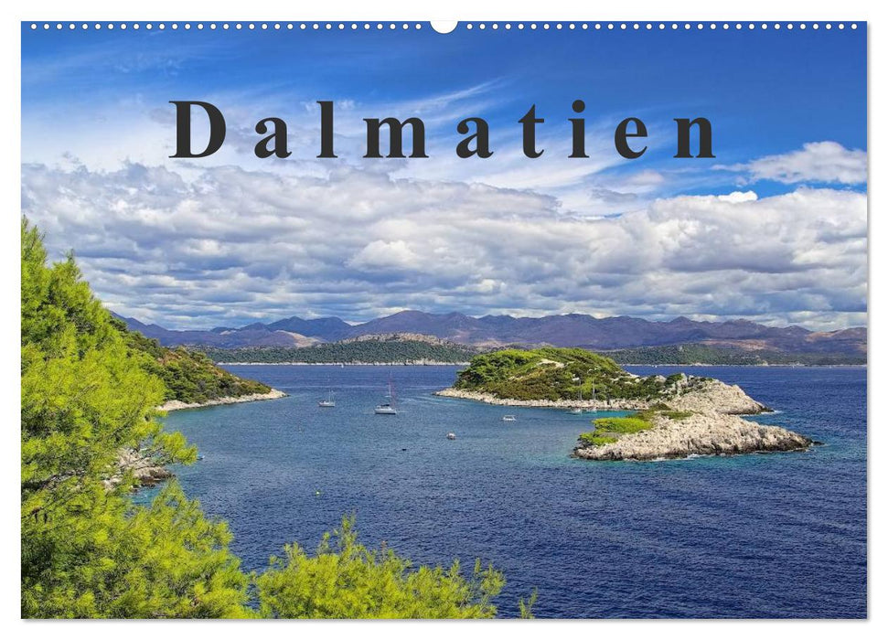 Dalmatia (CALVENDO wall calendar 2024) 