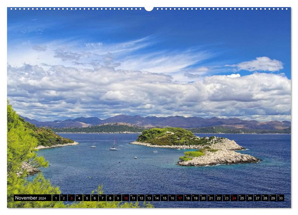 Dalmatia (CALVENDO wall calendar 2024) 