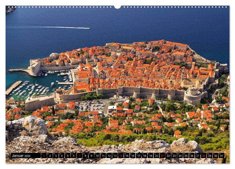 Dalmatia (CALVENDO wall calendar 2024) 