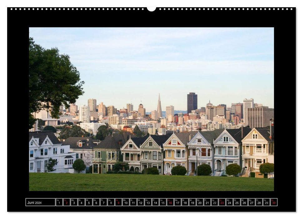 Wonderful San Francisco (CALVENDO Premium Wall Calendar 2024) 